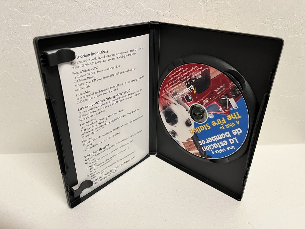 Pebble Bilingual Plus Capstone Press Interactive School Software 3 Disc Lot