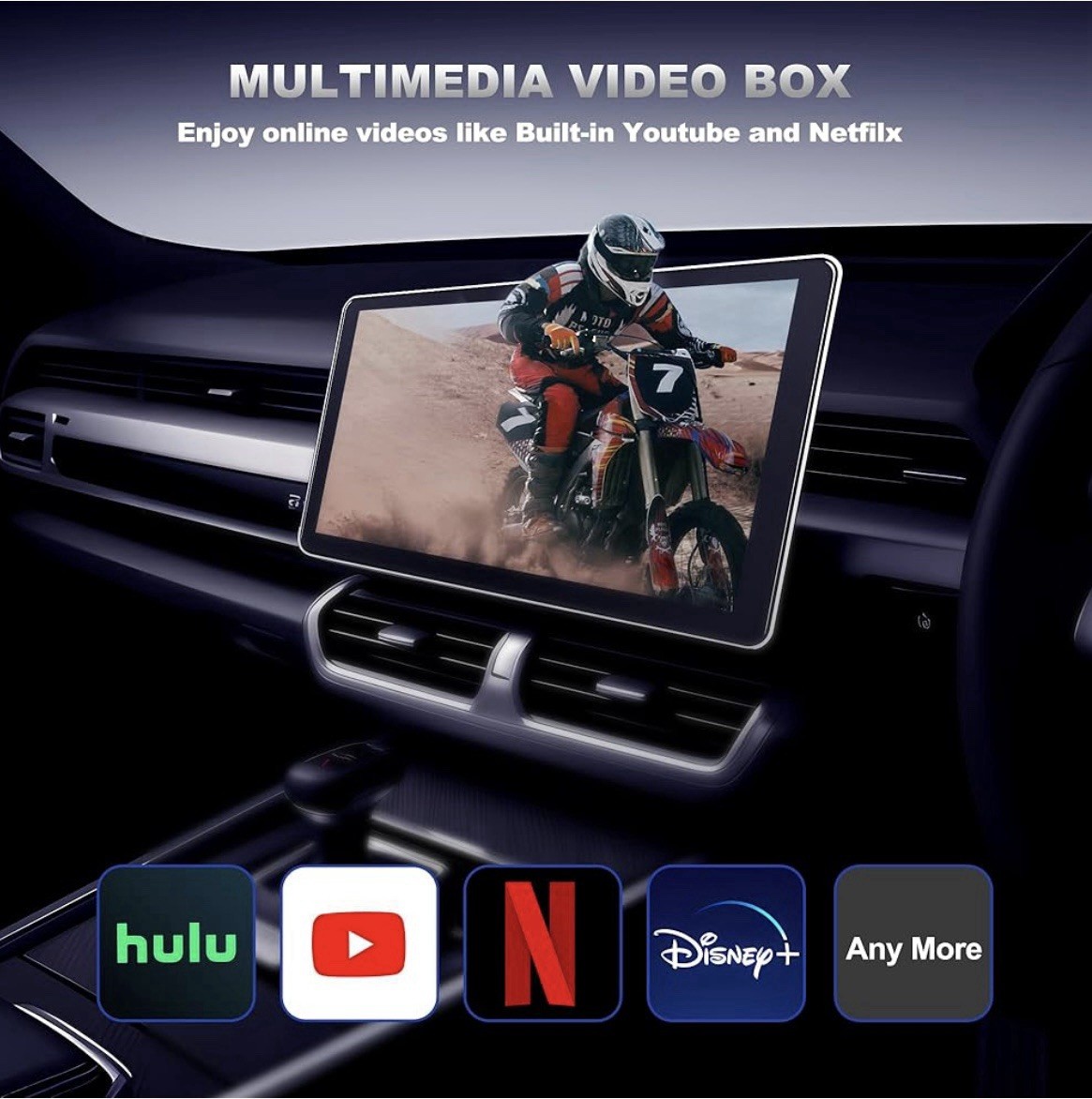 3-in-1 Wireless CarPlay Adapter & Android Auto Wireless Adapter, Plug & Play