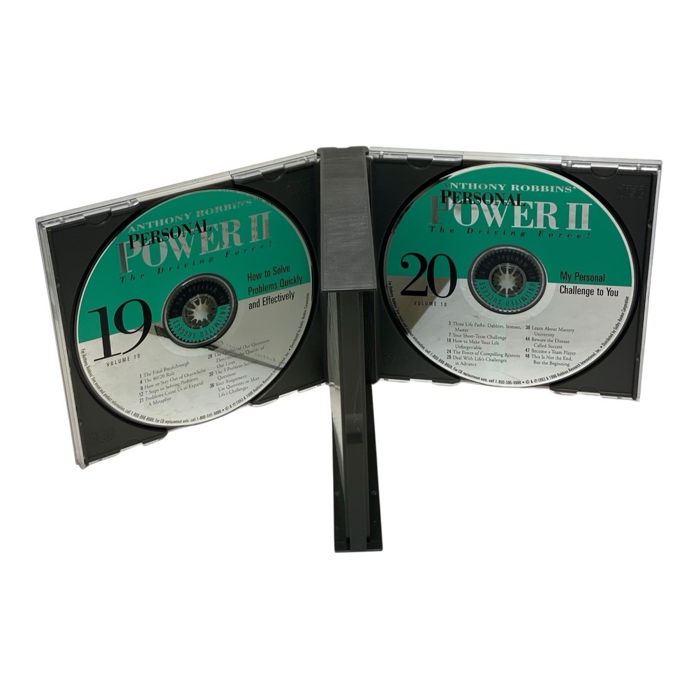 Anthony Robbins Personal Power II #10 The Final Breakthrough CD