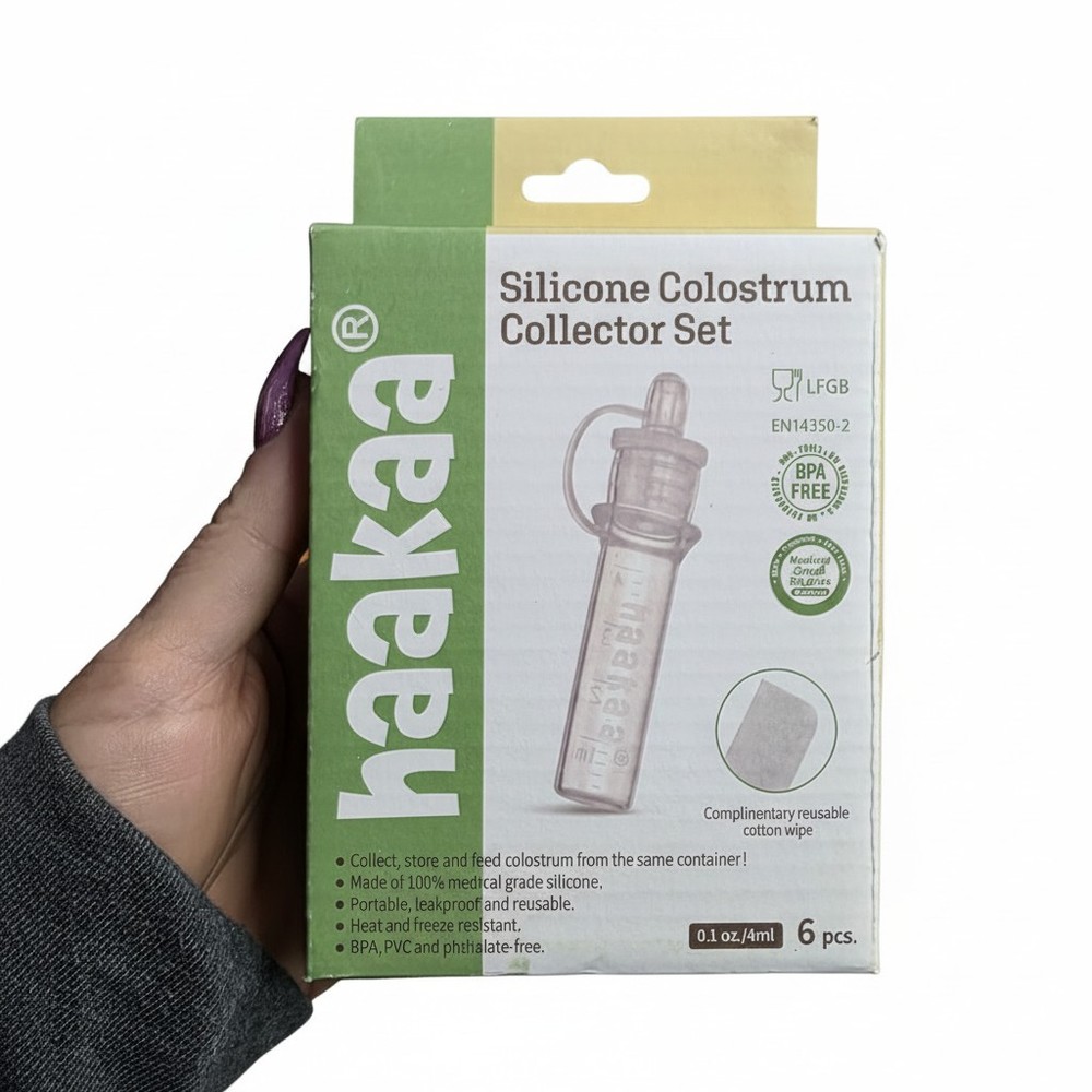 Silicone Cholostrum Collector Set