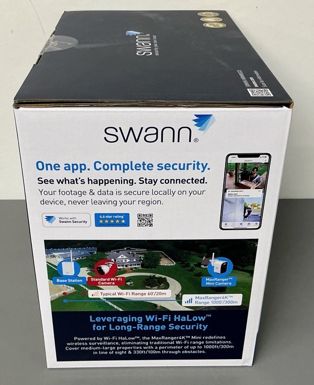 Swann MaxRanger4K Mini Wireless NVR Security System • 3-Pack