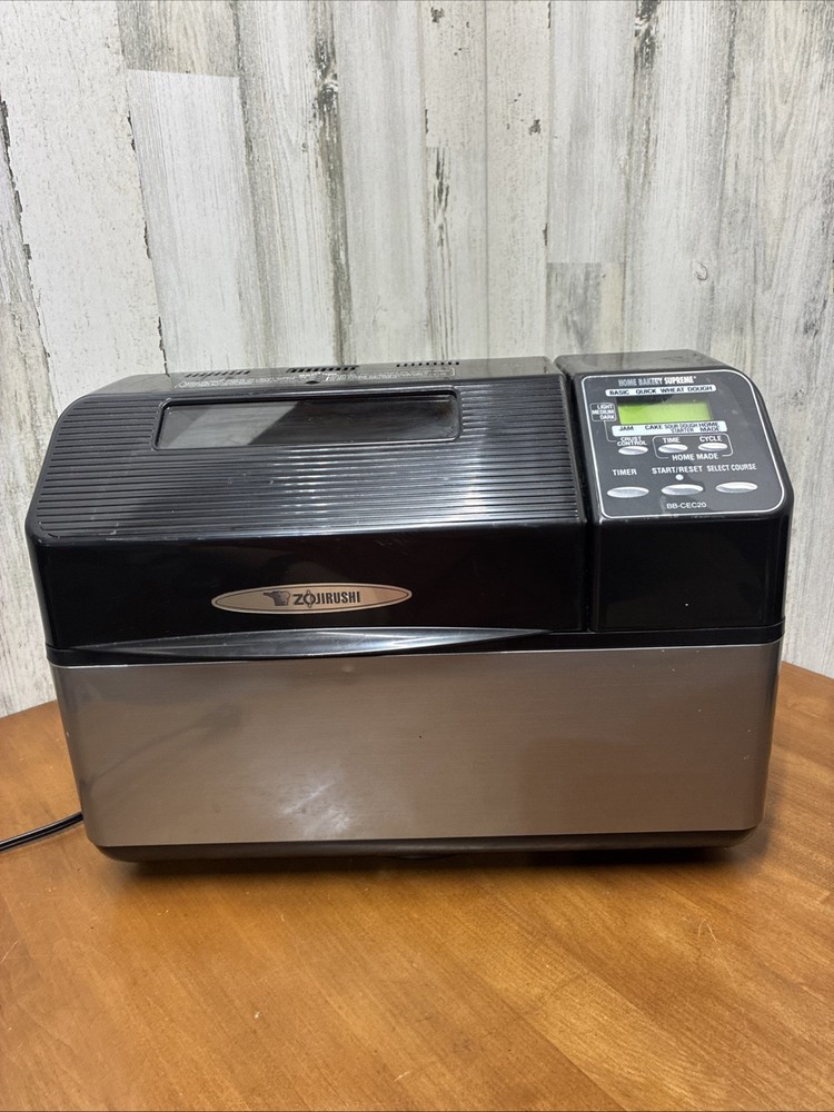 Zojirushi - Bread Machine Home Bakery Supreme Breadmaker Model: BB-CEC20 Works