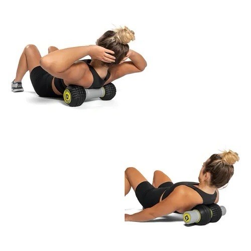 TriggerPoint Foam Roller Set, Removable Massage Balls, Massage Grid, Gray/Black