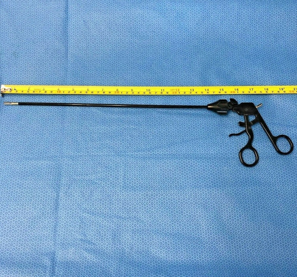 Laparoscopic Insulated 5mm x 34cm Rotating Monopolar Grasper Forcep