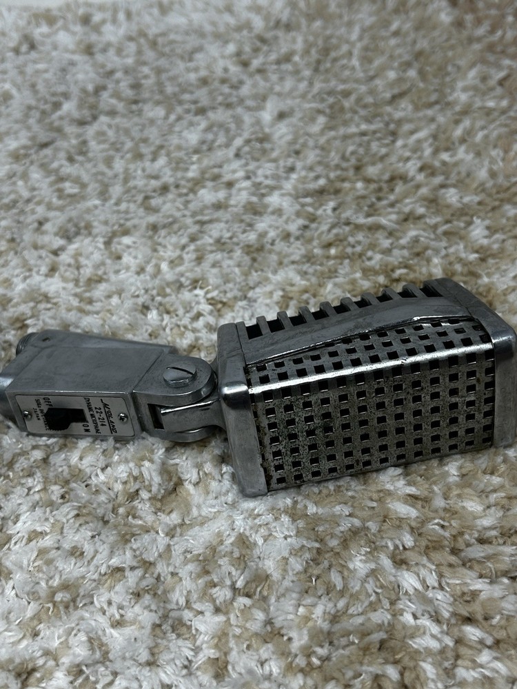 Vintage 1960's Midland 22-214 Dynamic Microphone Untested