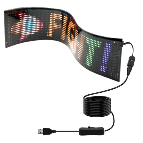 Programmable LED Scrolling Sign - Display Board with 23" x 5" Full Color