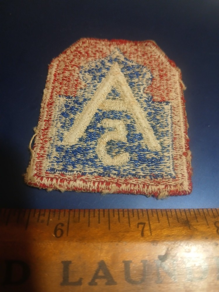 U S Army SSI- Patch - 5th Army (24-670)