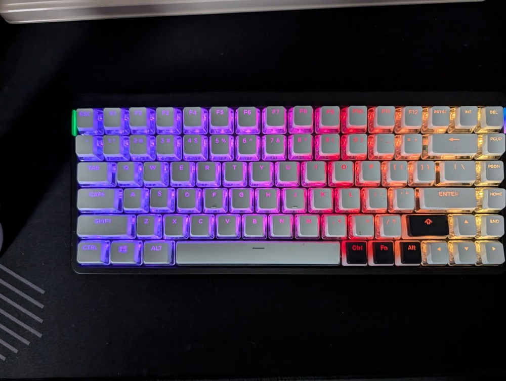 NuPhy Compact RGB Backlit Keyboard Wired/Wireless QWERTY