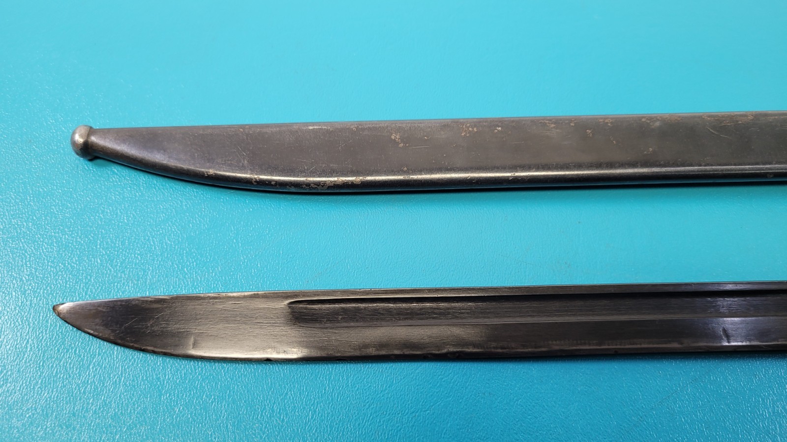 WWII Japanese Type 30 Rifle Bayonet TALW Toyada Loom Works & Scabbard TR941