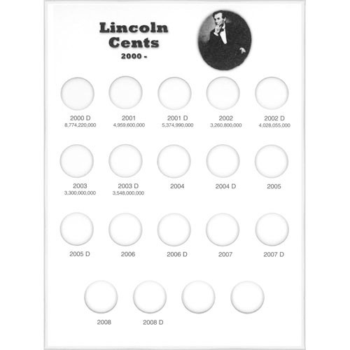 Lincoln Cents Coin Folder #3 1983-2008