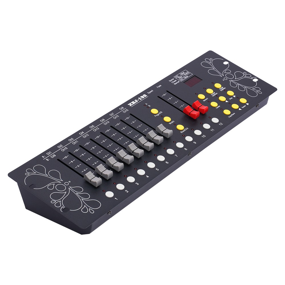 DJ DMX 512 192 Channels Operator Console Controller Stage Lighting DJ Party US
