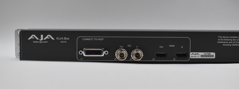 AJA KLHi-Box 102776 External Breakout Box