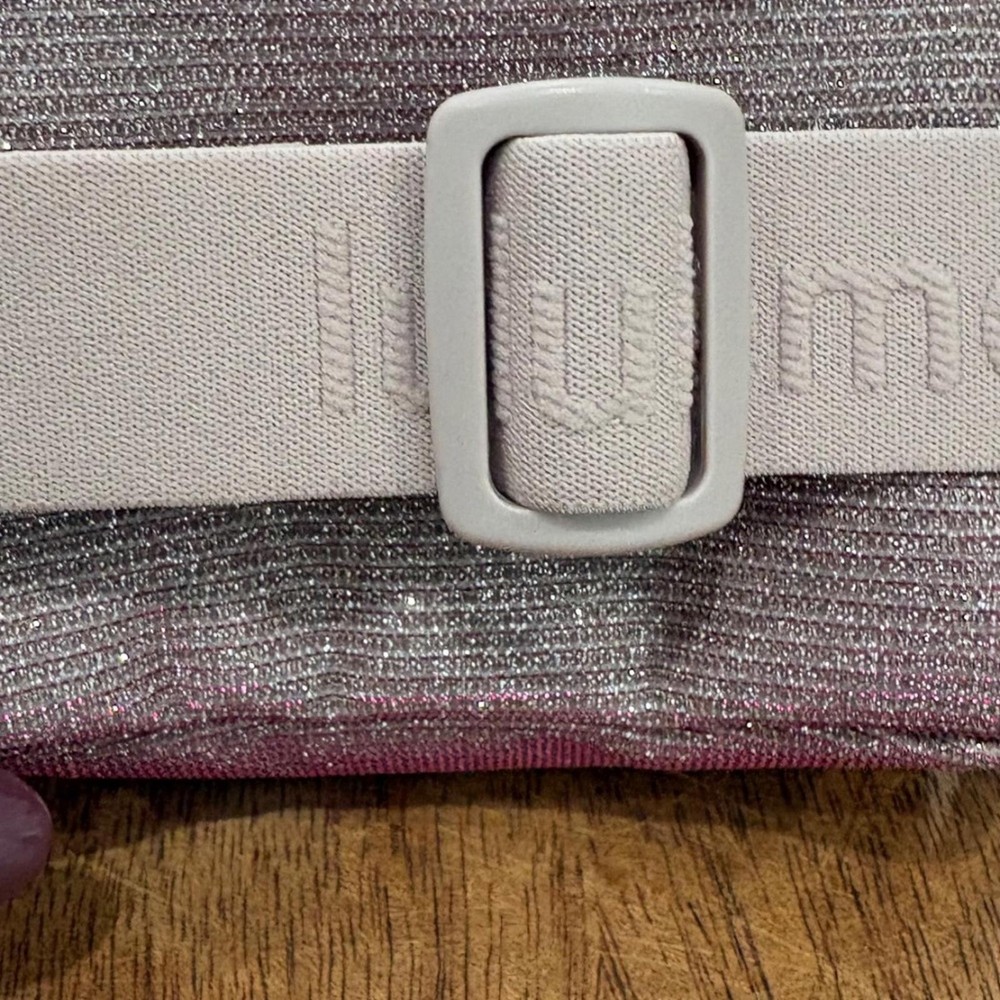 Lululemon Belt bag nano glitter
