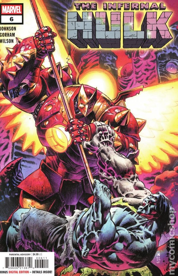Infernal Hulk #6A 2026 Stock Image