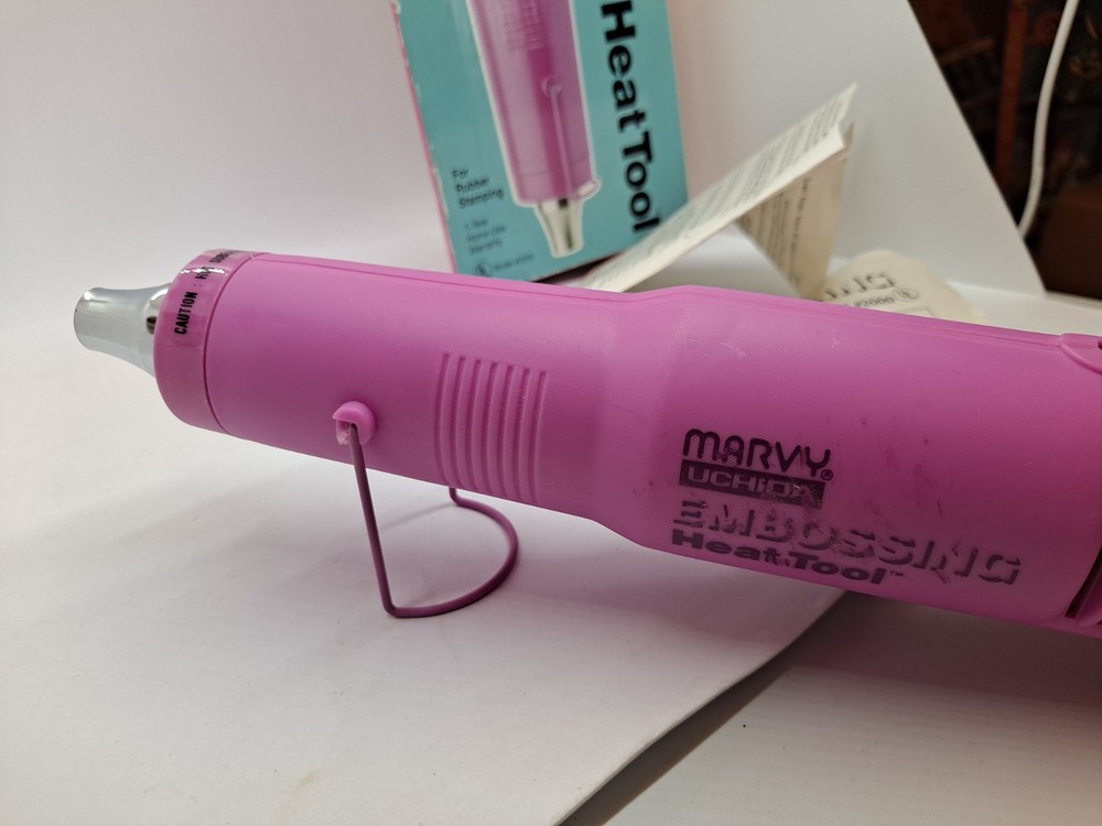 Marvy Uchida Embossing Heat Tool (Model 2000) Rubber Stamp Embossing