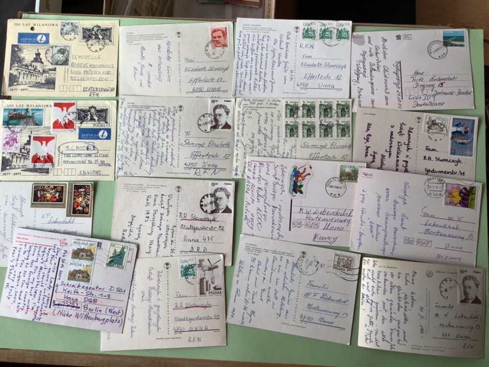 Poland postcards 16 postal  items Ref A2237