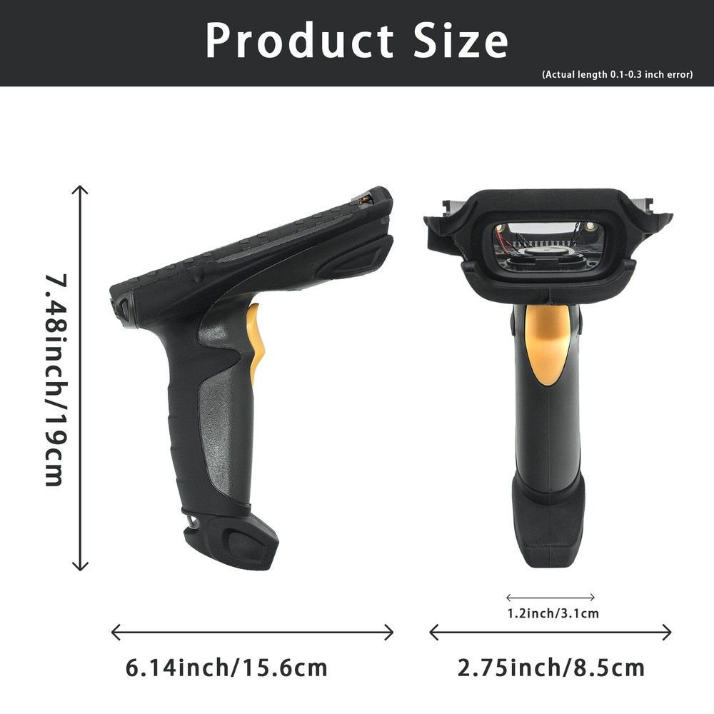 For Motorola MC9190 MC92N0 Scanner Bottom Shell Trigger Pistol Grip Gun Handle