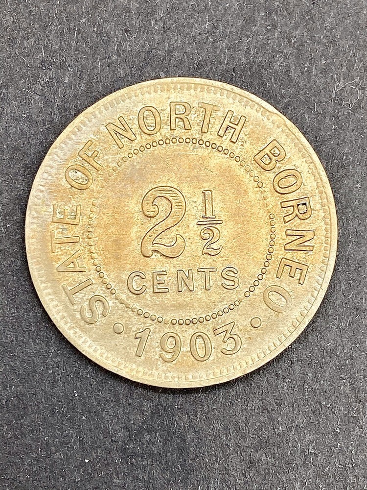 British North Borneo 1903-H 2 1/2 Cent
