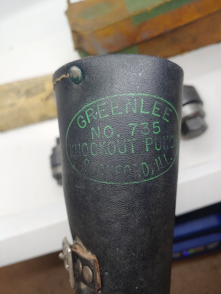 Greenlee No735 Knockout Punch Set. N1