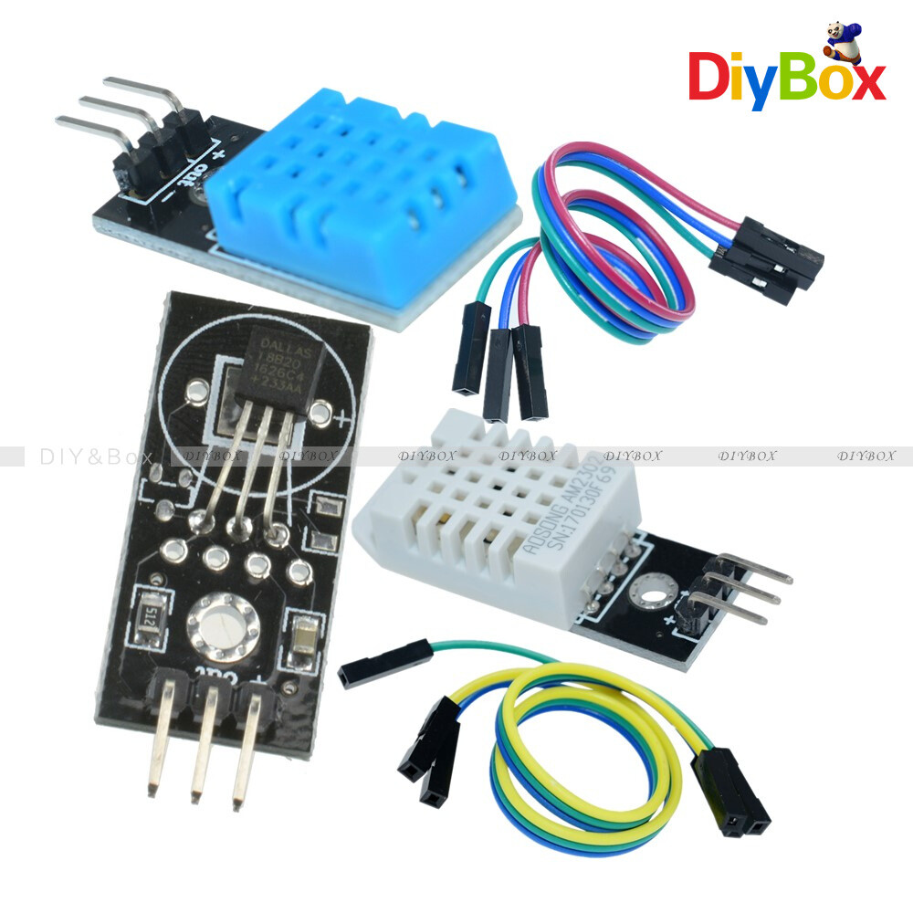 DHT22/AM2302 DHT11 DS18B20 Digital DC 5V Temperature and Humidity Sensor Module