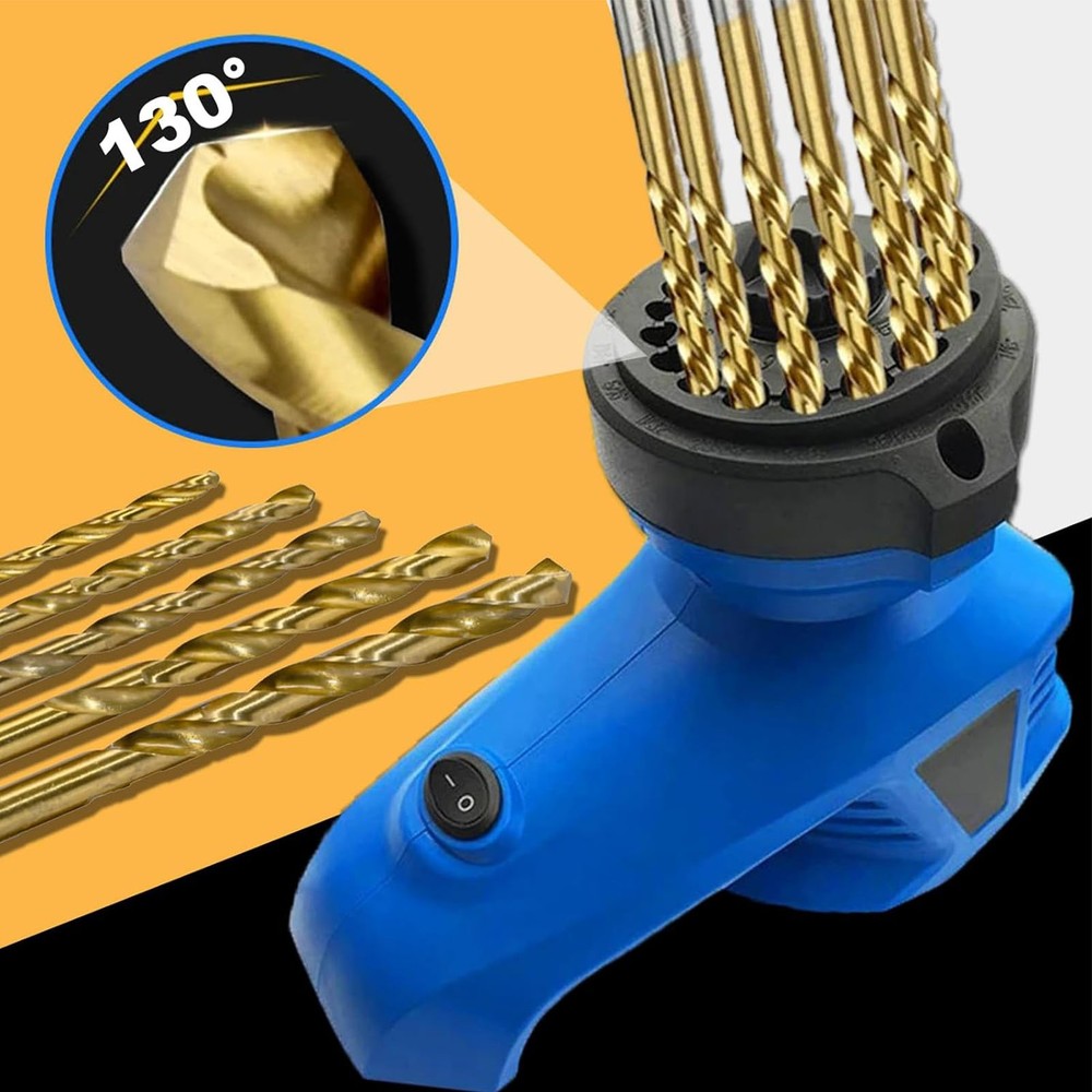 Drill Bit Sharpener Grinder Electric Power Machine Tool For 3-12mm Twist New