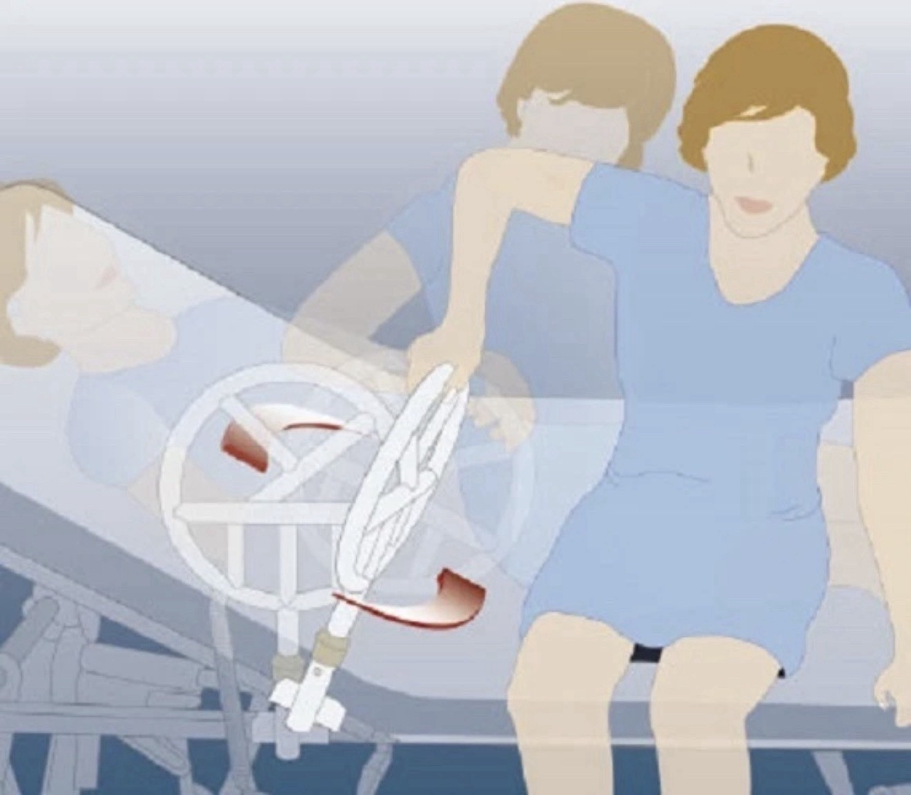 READ DESCRIPTION Halo Safety Ring 77301 Single Sided Bed Handles Assist Grab Bar