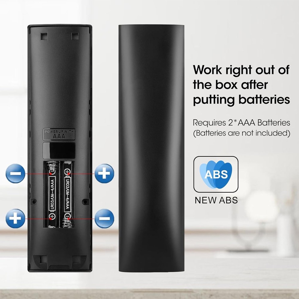 3 Pack Replacement Remotes for VIZIO Smart TVs – Compatible Remote Controls