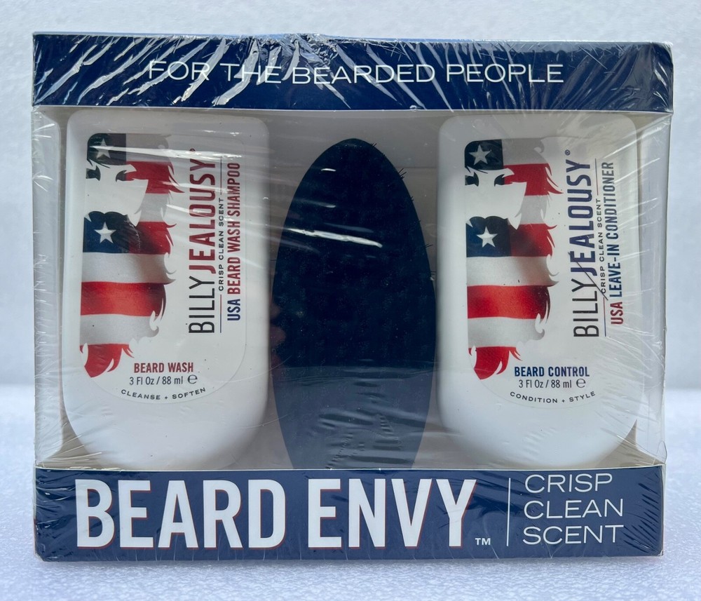 $12- NEW - BEARD ENVY Gift Set