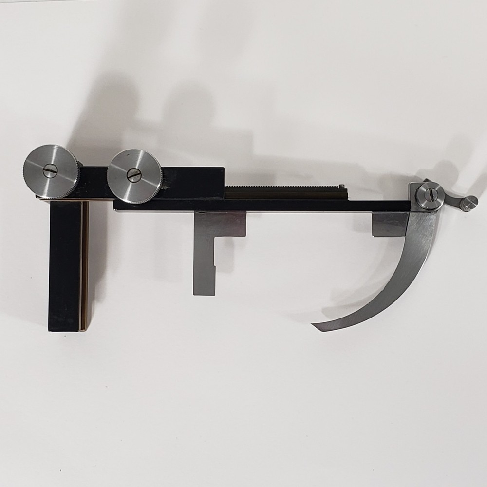 Tested X-Y Mechanical Stage For Microscope Stages Adjustable Knobs Slide Holder