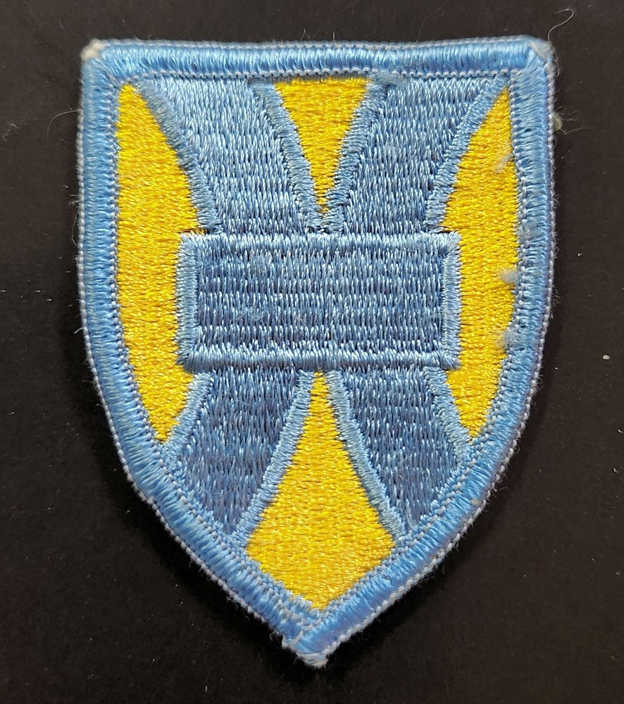US ARMY 1ST SUPPORT BRIGADE MERROWED EDGE PATCH - VINTAGE!