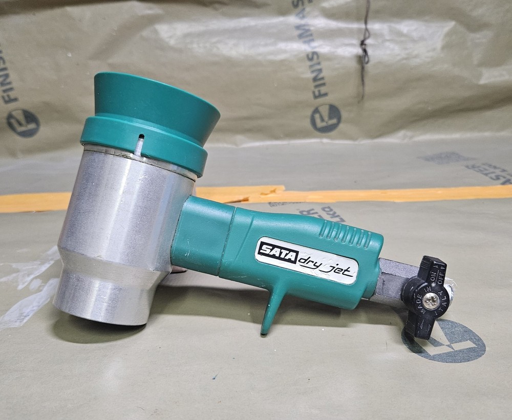 SATA Dry Jet Blower - Improved efficiency when curing waterborne paints
