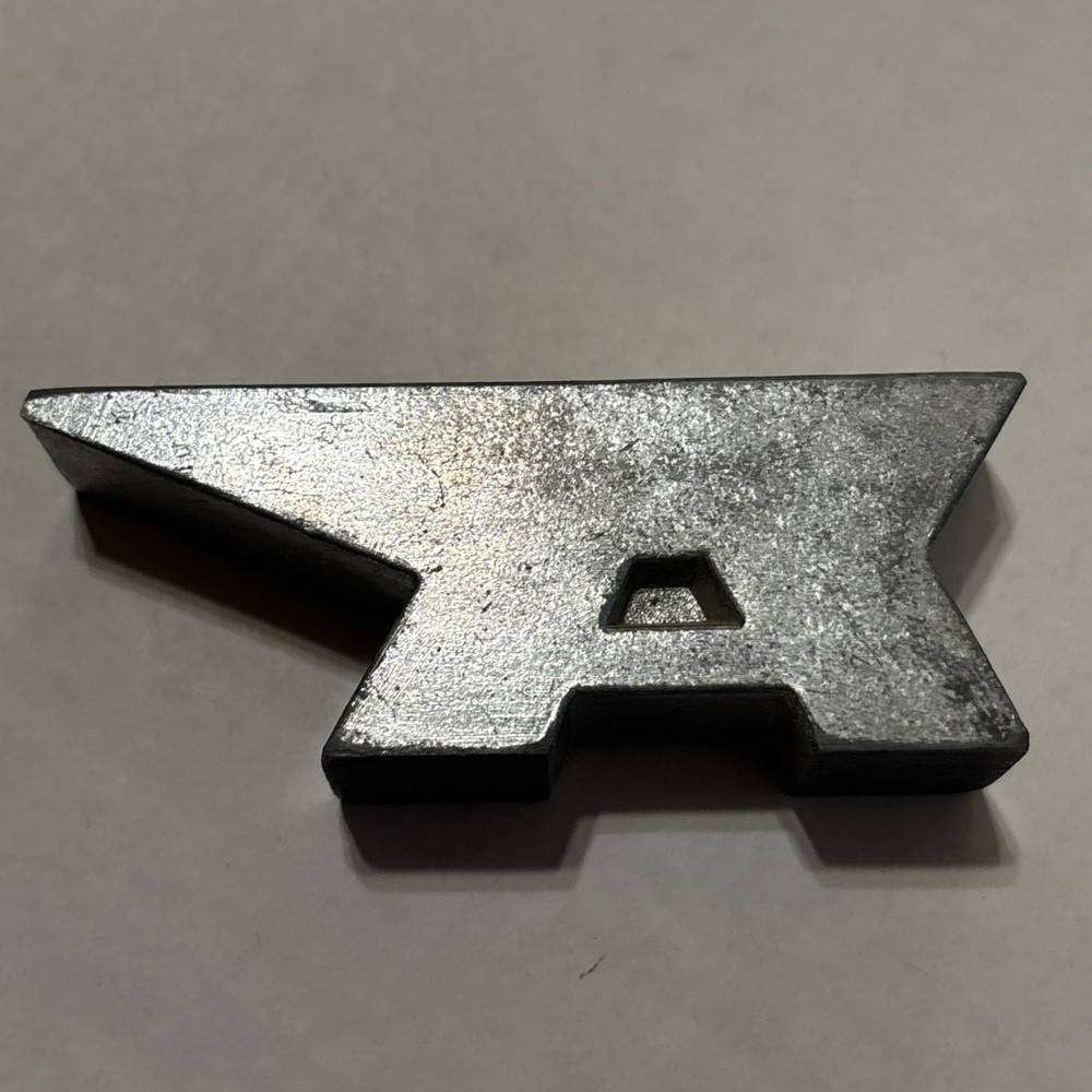 Mini Vtg Anvil Project Dedication - 1970 Blacksmith Saleman Sample/Advertising