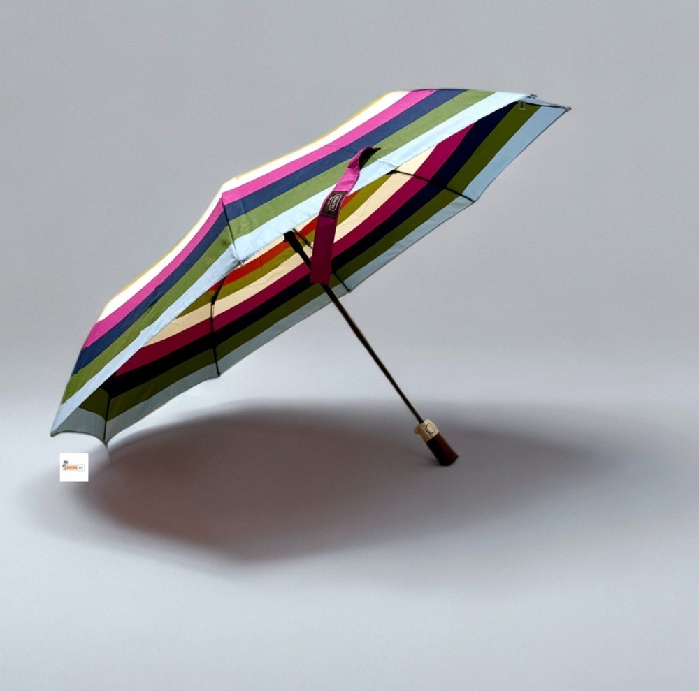 Coach Legacy Compact Umbrella