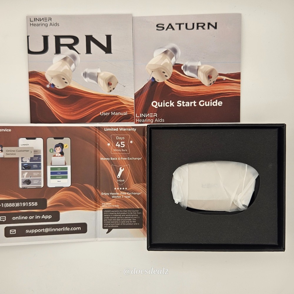 Linner Saturn OTC Hearing Aids Adults