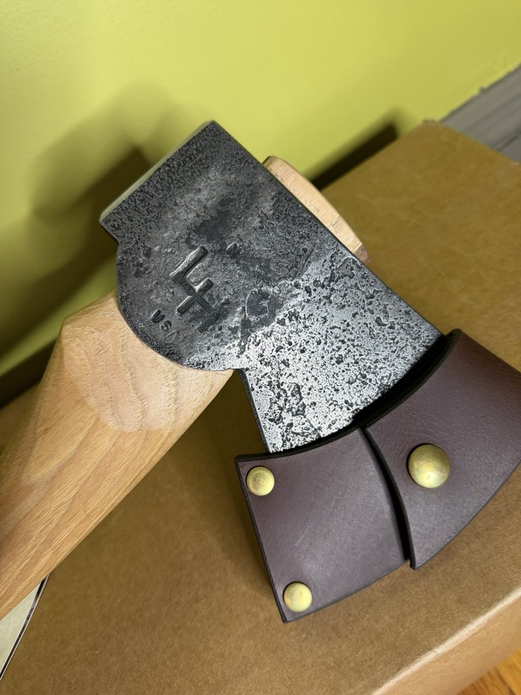 Hoffman Blacksmithing Wasatch Axe 24” Handle w/ Bulb End