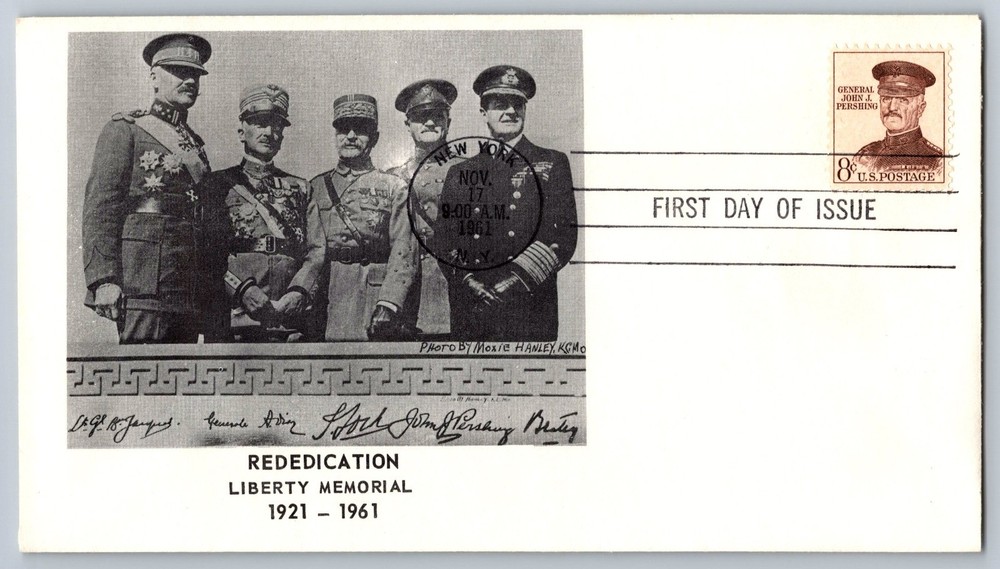 #1214 General John J Pershing FDC