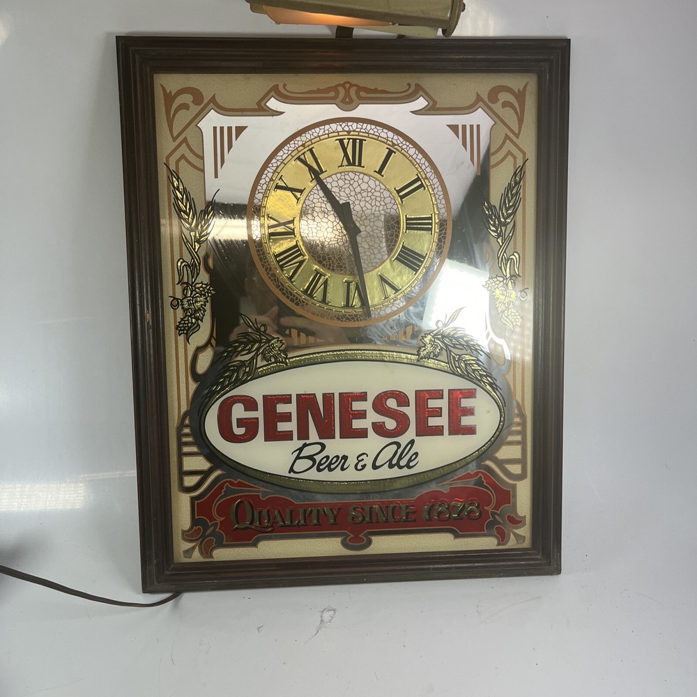 genesee brewing co Hanging Wall Clock 6719777