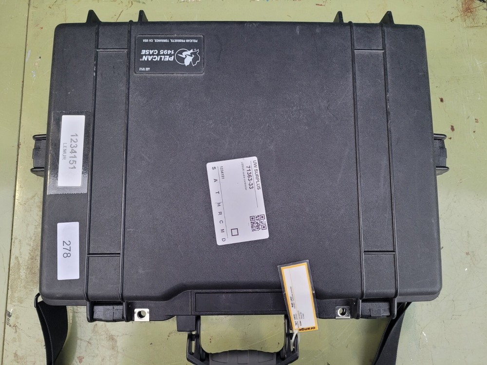 JazzMutant Lemur Touch Control Surface midi/osc controller Cables Pelican Case