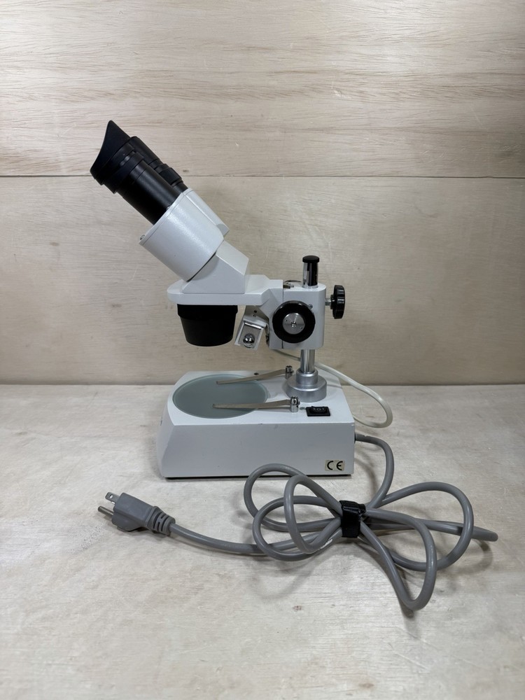 AmScope SE305 Forward Binocular Stereo Microscope, WF10x and WF5x Eyepieces