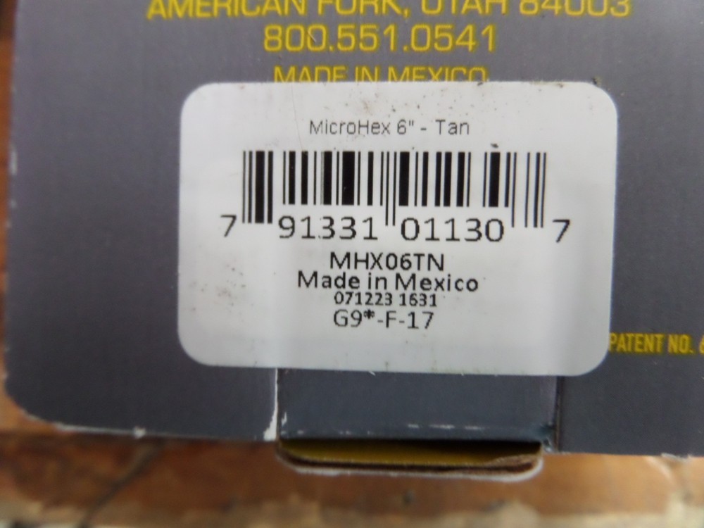 NEW B-Stinger 6" MicroHex TAN Stabilizer, compound bow-MHX06TN