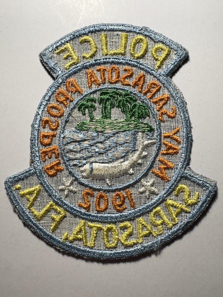 Sarasota Florida Police Patch