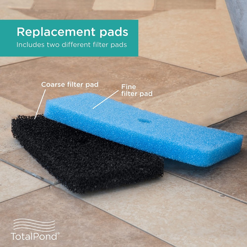 TotalPond Replacement Filter Pads for The Universal Pump Filter Box (MF13010)...