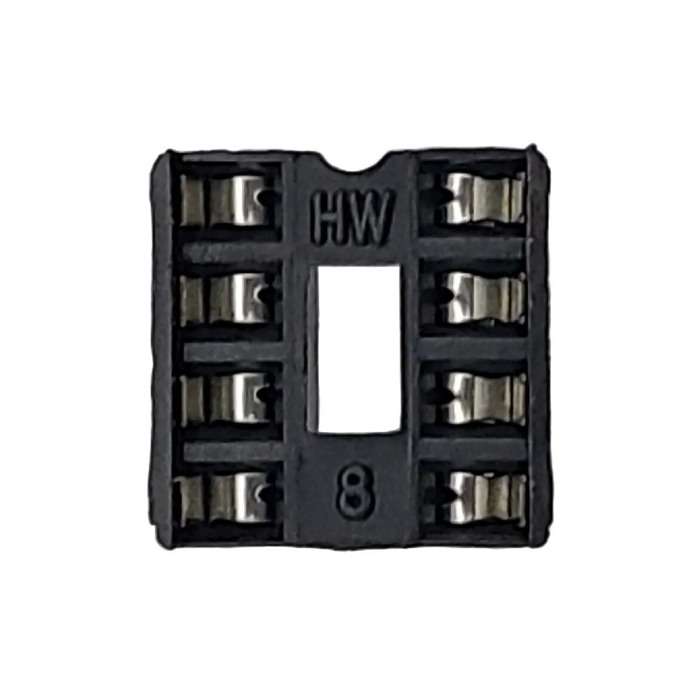 10pcs Dip-8 IC Socket Solder Type Double Row 8PIN DIP Integrated Circuit