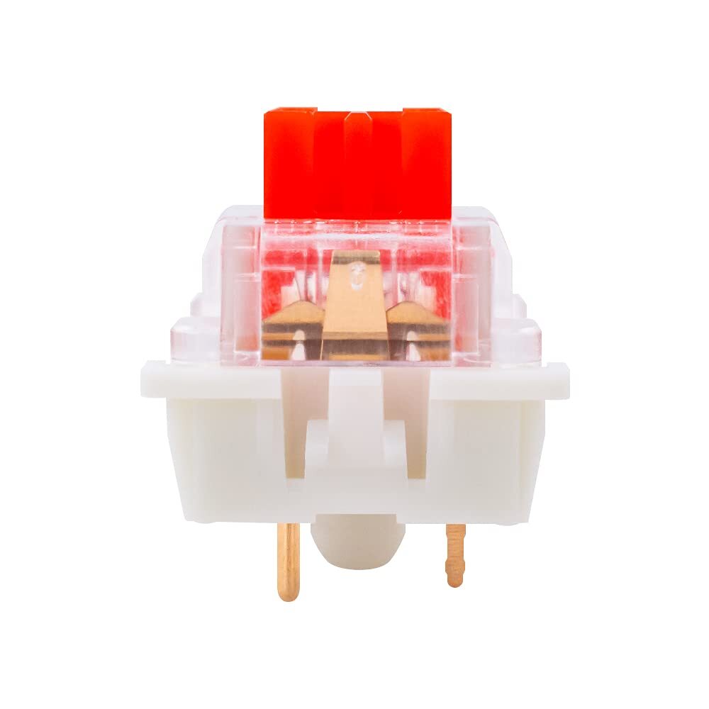 OUTEMU Red Switch 3-Pin Key Switch Replacemen - Cherry MX Equivalent DIY Repl...