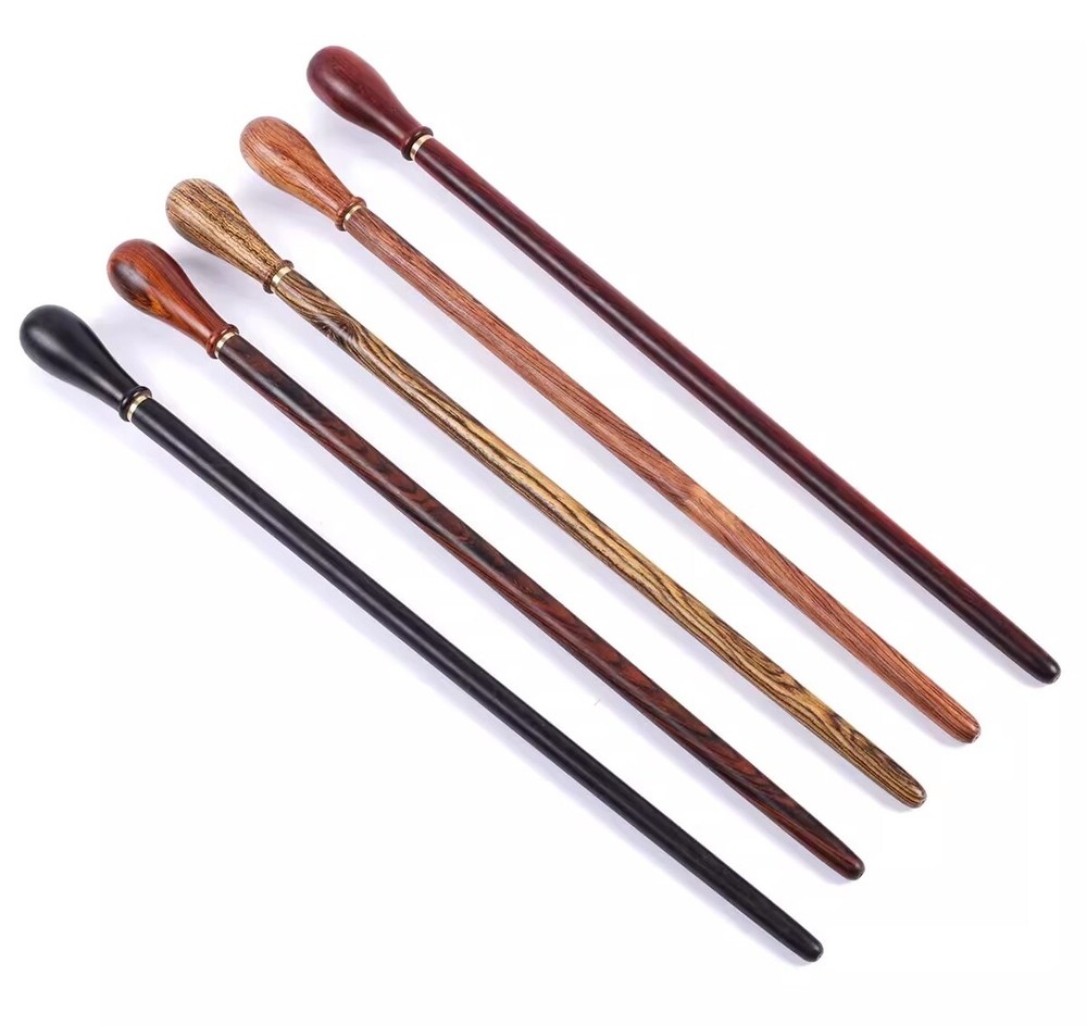 Solid Wood Teacher Stick Classroom Hand Pointer Band Music Baton Conductor