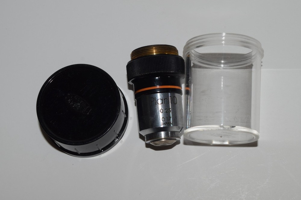JM OLYMPUS PLAN 10 0.25 0.17 MICROSCOPE OBJECTIVE (ABQ108)