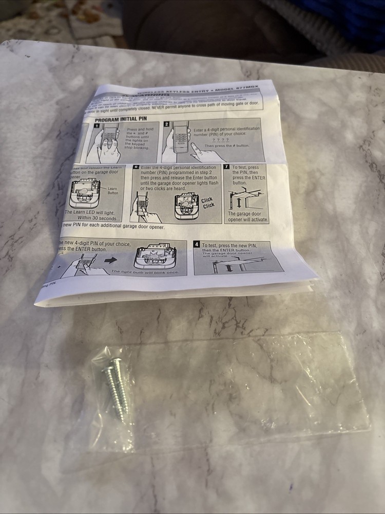 Wireless Keyless Entry Model 877MGX