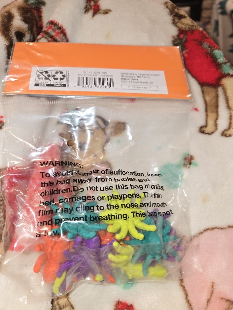 Halloween Erasers 3D Spiders