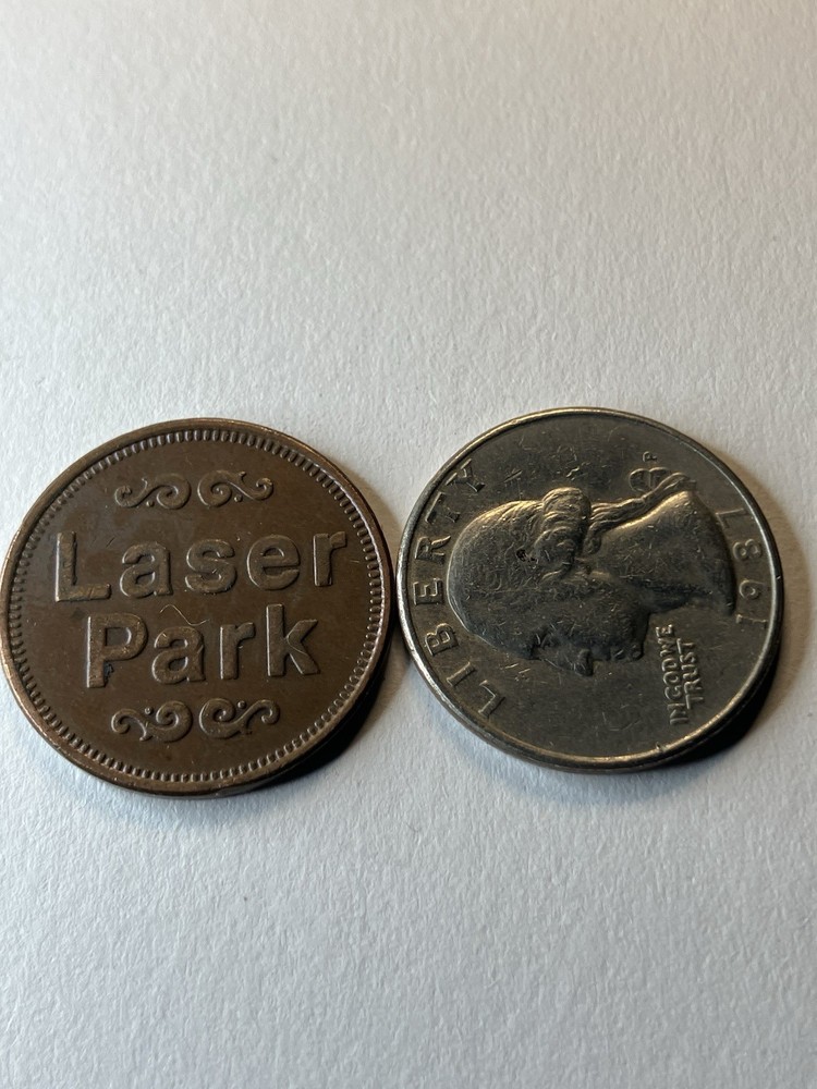 Rate Laser Park Arcade Token Defunct #uL3