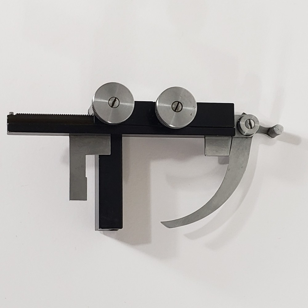 Tested X-Y Mechanical Stage For Microscope Stages Adjustable Knobs Slide Holder